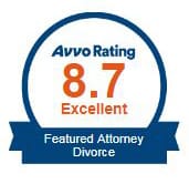 Avvo Rating 8.7 Excellent | Featured Attorney Divorce