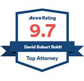 Avvo Rating | 9.7 | David Robert Boldt | Top Attorney